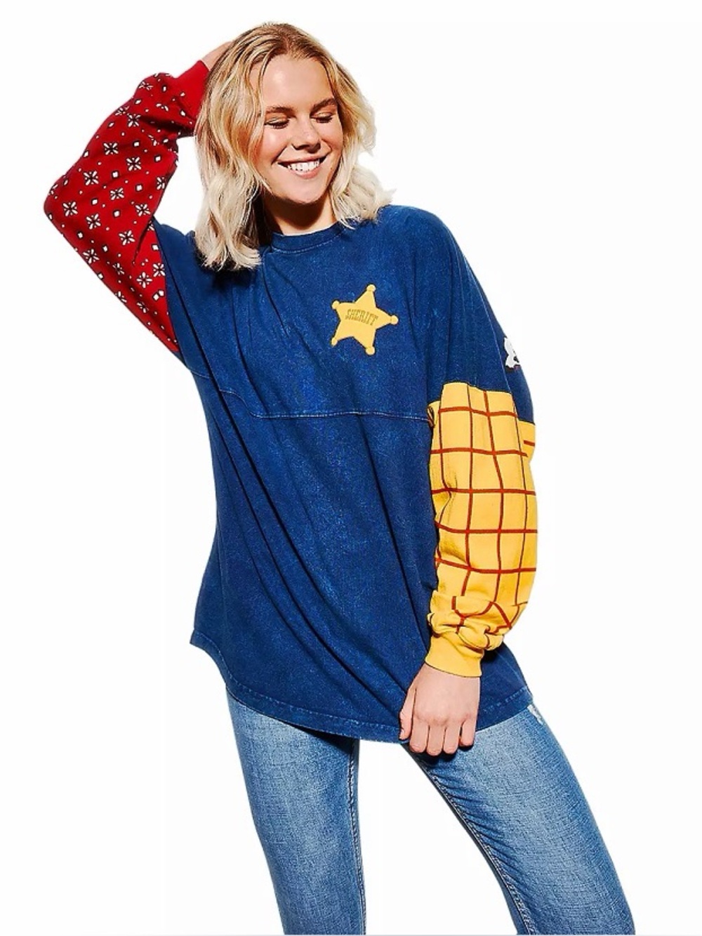 Disney Toy Story Woody 25th Anniversary Long Sleeve Unisex Spirit Jersey